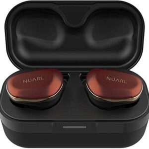 NUARL N6 Pro TWS True Wireless Stereo Earphones Earbuds Bluetooth5 11hr Playback aptX with HDSS IPX4 N6PRO-RC(RED Copper)