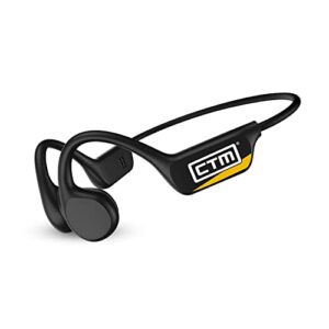 ctm orun1 wireless bone conduction headphones bt open-ear sport headphones – sweat resistant lightweight | by clear tune monitors