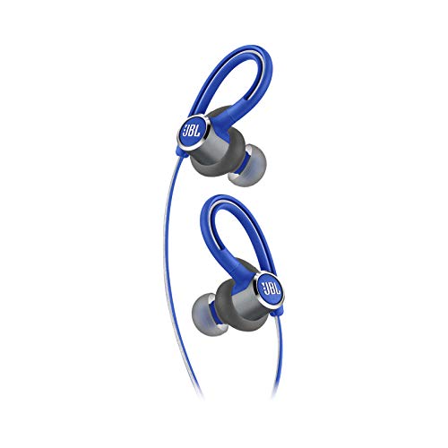 JBL Reflect Contour 2.0 - In-Ear Wireless Sport Headphone with 3-Button Mic/Remote - Blue (JBLREFCONTOUR2UAM)