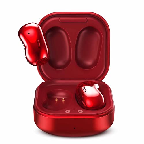 Urbanx Street Buds Live True Wireless Earbud Headphones for Samsung Galaxy A52 5G - Wireless Earbuds w/Hands Free Controls - RED (US Version with Warranty)