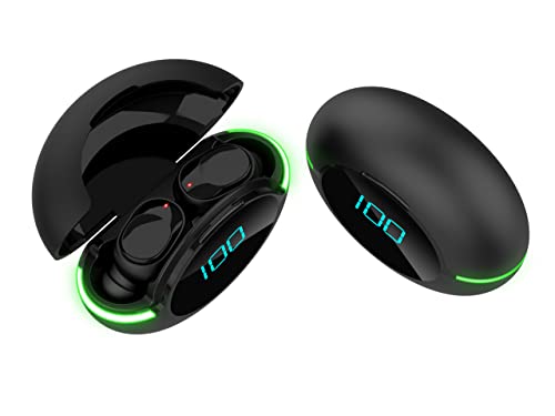 Wireless Earbuds Bluetooth Headphones with Wireless Charging Case IPX4 Waterproof Stereo Earphones in-Ear for SPOR