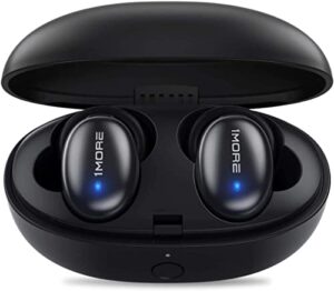 1more stylish true wireless in-ear headphones with microphone, black, e1026bt-i-black (renewed)