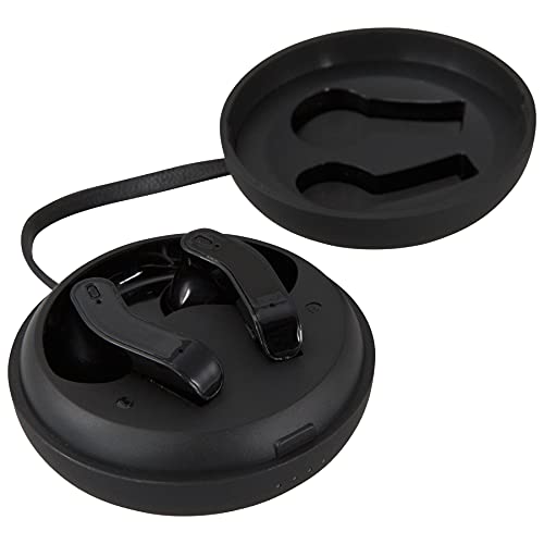 iLive Truly Wire-Free Earbuds with Active Noise Canceling, Charging Case, Includes 3 Set of Ear Tips, Black (IAEBT600B)