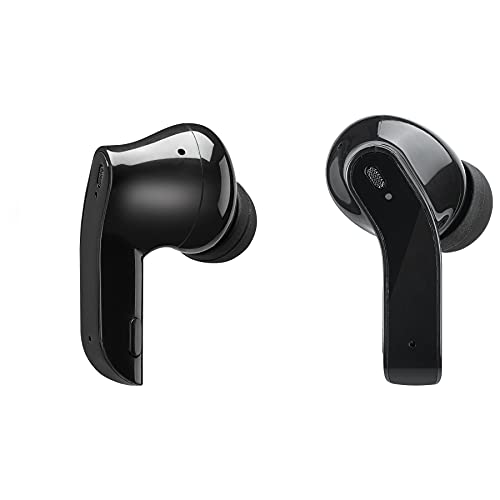 iLive Truly Wire-Free Earbuds with Active Noise Canceling, Charging Case, Includes 3 Set of Ear Tips, Black (IAEBT600B)