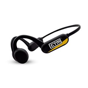 ctm orun2 wireless bone conduction headphones bt open-ear sport headphones – sweat resistant lightweight | by clear tune monitors