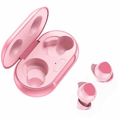 Urbanx Street Buds Plus True Bluetooth Earbud Headphones for Samsung Galaxy Tab S6 Lite - Wireless Earbuds w/Noise Isolation - Pink (US Version with Warranty)