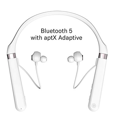 Yamaha Audio EP-E70A Wireless Noise-Cancelling Earphones, White, EP-E70AWH