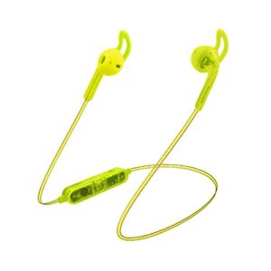 candywirez hi-fi jelly series wireless neon yellow earbuds, ebw-clr-nyll