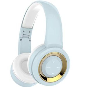 Gabba Goods Premium LyriX Wireless Bluetooth Volume Control Over The Ear Comfort Padded Stereo Headphones | Earphones