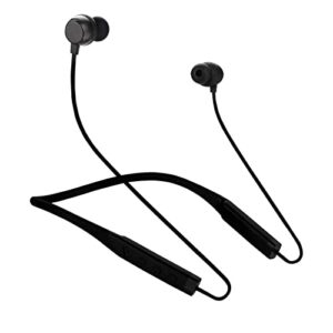 Conchpeople Neckband Bluetooth Headphones Wireless in-Ear Extra Bass Headet with Mic, V5.1 Bluetooth Earbuds 24H Playtime, 10 mm Drivers, IPX7 Waterproof for for Phone Call Music Sports (Black)