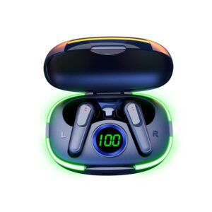 PRO80 Wireless Earbuds Bluetooth Headphones with Wireless Charging Case IPX4 Waterproof Stereo Earphones in-Ear for SPOR