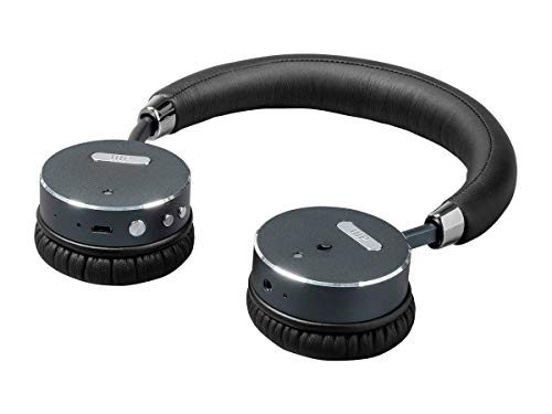 Monoprice BT-510ANC Wireless On Ear Headphone - Black/Silver with (ANC) Active Noise Cancelling, Bluetooth, Extended Playtime