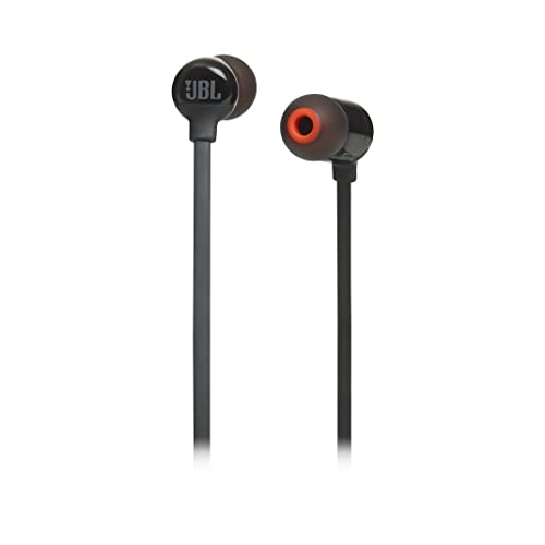 JBL Lifestyle Tune 110BT Wireless in-Ear Headphones Bundled with JBL Headphone Charging Case for Wireless Bluetooth in-Ear Headphones - Black (Renewed)