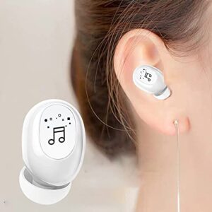 Mini Wireless Bluetooth5.0 Earbud,F911 Barrier-Free Deep Bass Earpiece Ergonomic Headphone Mini Invisible True Stereo IPX4 Waterproof Headset for Driving Green One Size