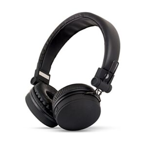 at&t pbh10-blk over-ear bluetooth 2.1 stereo headphones with 4 hours of continuous playback, black