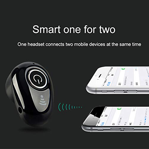 LUYANhapy9,Bluetooth Earphones S650 Portable Mini Wireless Stereo Bluetooth 4.1 Sports Earphone in-Ear Earbud,Khaki