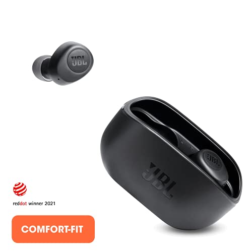 JBL VIBE 100 TWS - True Wireless In-Ear Headphones - Blue (Renewed)