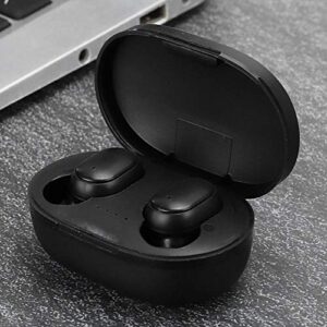 ciciglow Bluetooth Earphone, TWS Wireless Bluetooth Earphone Headset Support 3H Playtime HiFi Sports Headphone with Portable Charging Case for iOS, Android Smartphone.