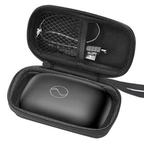 fitsand hard case compatible for okeefe bluetooth headphones 48hrs playback earbuds