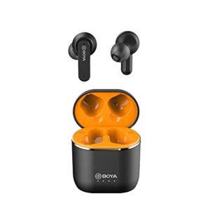 BOYA True Wireless Semi-in-Ear Earbuds (Black)