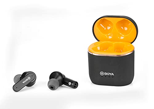 BOYA True Wireless Semi-in-Ear Earbuds (Black)