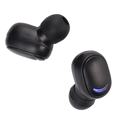 Waterproof Bluetooth Earbuds with Mics True Wireless Headphones Earbuds LED Battery Display Stereo Bass Sound Bluetooth 5.1 Earbuds with Charging Case