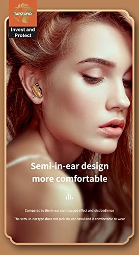 Bluetooth Headphones V5.3 Wireless Earbuds 75 Hrs Battery Life Led with Wireless Charging Case & Portable Charger LED Display Deep Bass IPX7 Waterproof Mic Stereo Headset for iPhone & Android