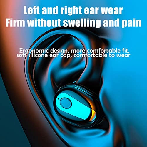 Wireless Single Ear Bluetooth for Womens and Mens Mini in-Ear Noise Cancelling Earbuds Sports Wireless Bluetooth 5.0 Headphone