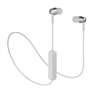 audio-technica ath-ckr300btgy wireless in-ear headphones, gray