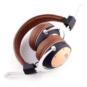 newshijieCOb MH6 Durable Foldable Bluetooth Wireless Outdoor Headphone FM Radio Bass Stereo Headset Head-Mounted Headphone Camel