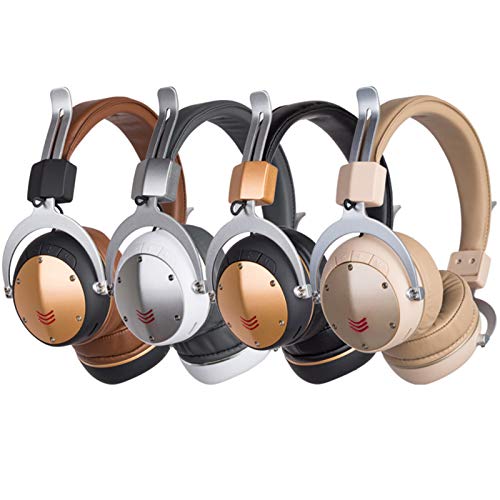 newshijieCOb MH6 Durable Foldable Bluetooth Wireless Outdoor Headphone FM Radio Bass Stereo Headset Head-Mounted Headphone Camel