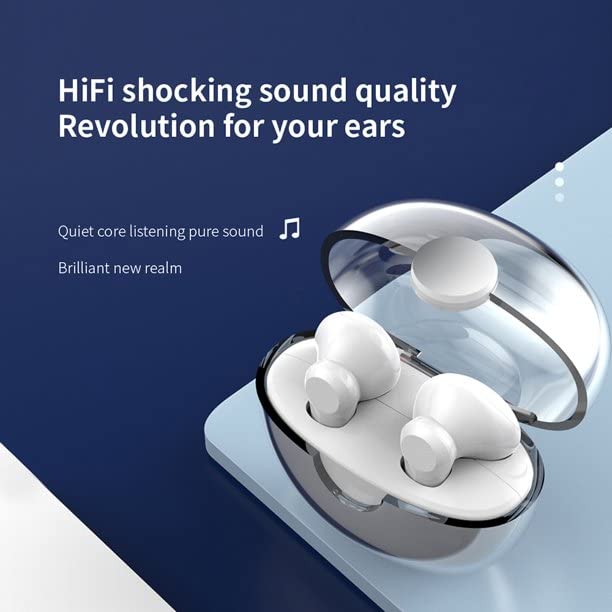LADUMU Bluetooth Headphones S95 Educational Party Pixel Earbuds for Kids HiFi TWS Invisible for Android