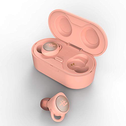 iFrogz Audio - Airtime TWS - Wireless Earbud and Charging Case - Peach