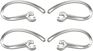 4pcs (c-mt) replacement earhooks earloops compatible with plantronics explorer 80 110 120 500, voyager 3200 3240 edge, m25, m70,m90,m95,m100,m155,marque 2 m165, and discovery 925 975 975se headsets