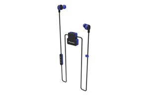 pioneer active in-ear wireless headphones with integrate clip, blue se-cl5bt(l)