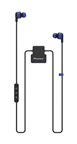 Pioneer Active in-Ear Wireless Headphones with Integrate Clip, Blue SE-CL5BT(L)