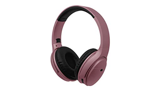 SoundBound Hands Free Wirless Over The Head Headphones Powerful Wireless Headphones Over Ear, Comfortable Big Cup (Pink)