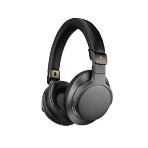 audio-technica ath-sr6btbk bluetooth wireless over-ear high resolution headphones with mic & control, black