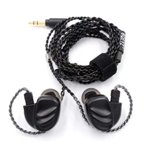 BQEYZ KC2 Quad Drivers Earphones HiFi Stereo Headset Noise Isolating with Detachable Cable