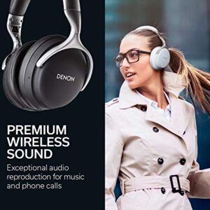 Denon AH-GC25W Premium Wireless Headphones with aptX Bluetooth | Hi-Res Audio Quality | Up to 30 hours of Wireless Use | Designed for Comfort | Battery-saving Auto-Standby Mode | White