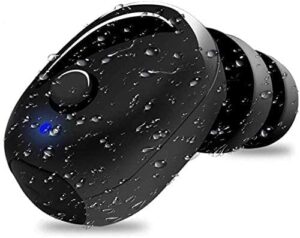 cjc ip68 waterproof swimming earbud – sport wireless bluetooth headphone – sweatproof stable fit in ear workout headset special for swimming driving sauna