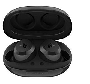 ausounds AU-Stream Hybrid Bluetooth True Wireless Hybrid Active Noise Cancelling Earbuds with Touch Controls, Wireless Charging Case, and Premium Dynamic Drivers, Black