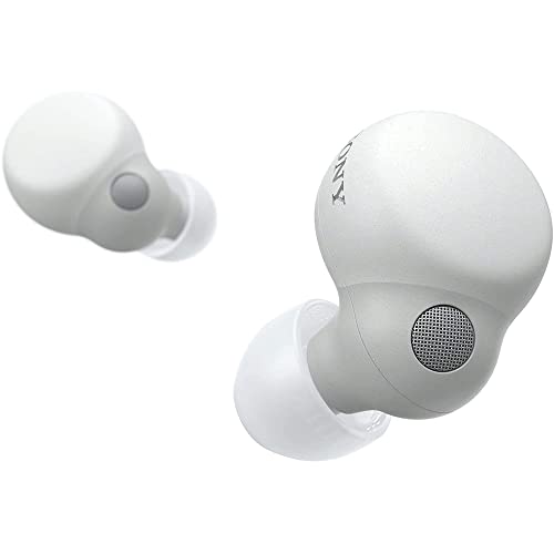 Sony WFLS900N/W LinkBuds S Truly Wireless Noise Canceling Earbuds (White) Bundle with Bundle with Deco Gear Portable Charger