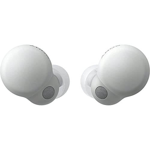 Sony WFLS900N/W LinkBuds S Truly Wireless Noise Canceling Earbuds (White) Bundle with Bundle with Deco Gear Portable Charger