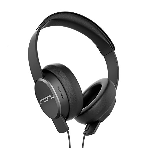 SOL REPUBLIC Master Tracks X3 Over-Ear Headphones – Noise Isolation, Club Like Sound, Mic + Music & Siri Control, 14" Adapter, Virtually Indestructible, 1601-30 Gunmetal