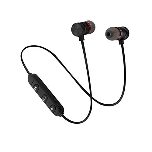 Heave Wireless Earbuds,Bluetooth Headphones,Magnetic Earbuds HiFi Stereo in Ear Sports Earphones with Noise Cancellation Mic for Gym Workout Running Black