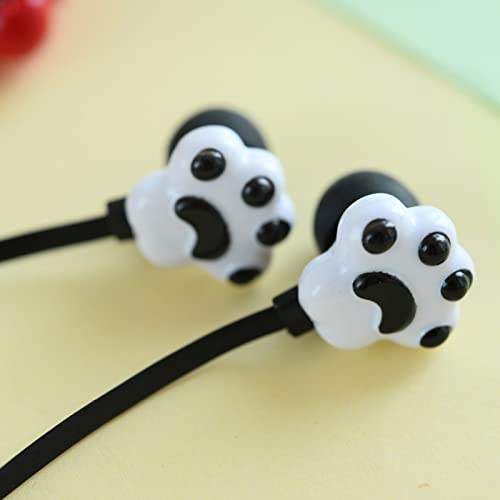 MuYiYi11 Bluetooth Earphones & Headphones Portable Cartoon Cute Cat Claw 3.5mm Jack Wired in-Ear Phone Earphones Headphone, Blue