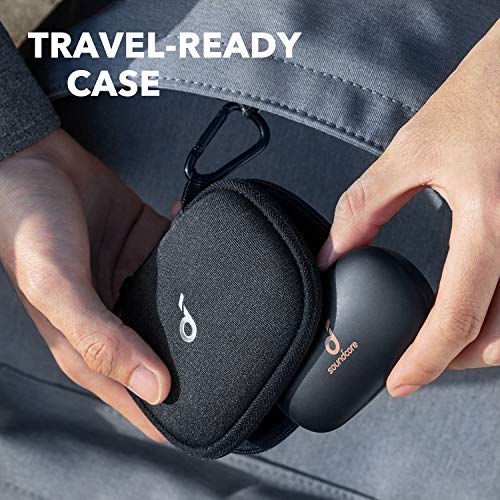 Soundcore Anker Life P2 True Wireless Earbuds with Travel Case, 4 Mics, CVC 8.0 Noise Reduction, Graphene Driver, Clarity Sound, USB C, 40H Playtime, IPX7 Waterproof, Commute, Work(Renewed)