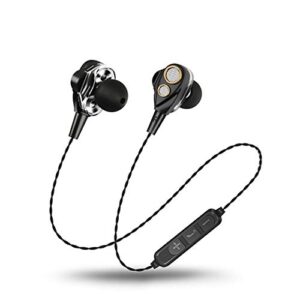 Bluetooth Wireless in-Ear Neckband Headset, with TF MP3 Flash Memory Card SD Card Stereo Earbuds Headphone Bluetooth 4.1 in Ear Headphones Sport Earpiece Earphone