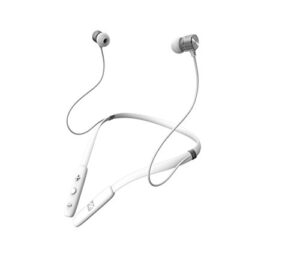 ifrogz audio – flex force wireless bluetooth neckband earbuds – white